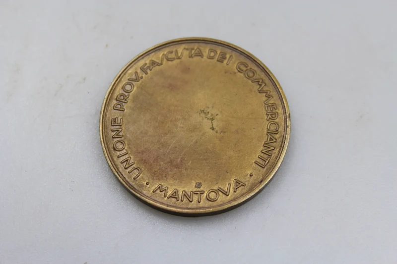 Nicht tragende Medaille des Faschistischen Provinzialen Kaufmannsverbandes von Mantua