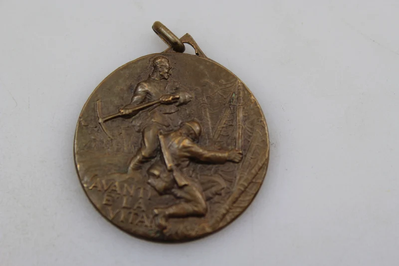 Gedenkmedaille der Genio Pioneers School Rom
