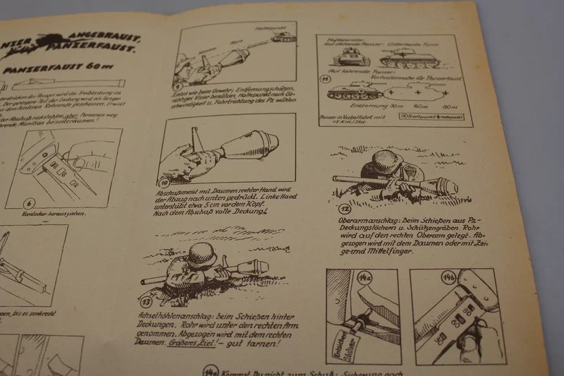 Gebrauchsanweisung Panzerfaust 30 und 60
