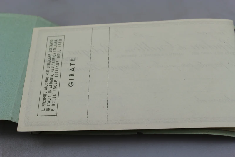 Bankscheckbuch 1942