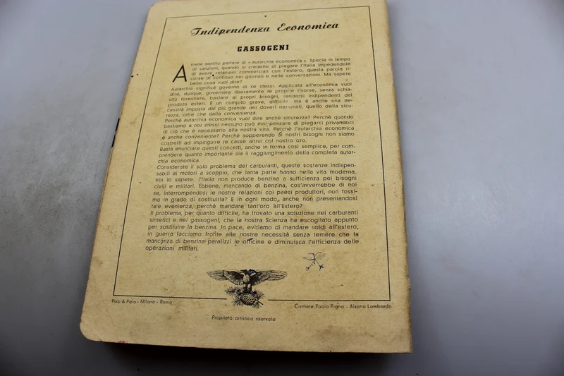Nr. 5 Schulhefte aus der Ventennio-Zeit