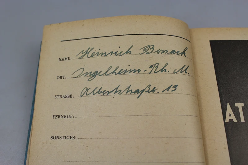 "Luftfarth Taschenkalender 1941"