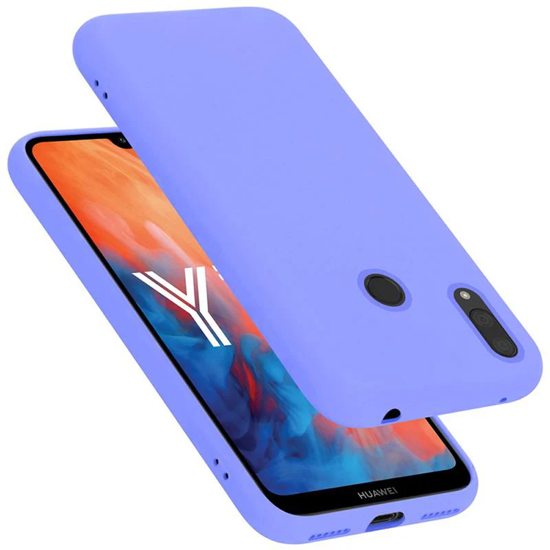 Cadorabo Hülle kompatibel mit Huawei Y7 2019 / Y7 PRIME 2019 Schutzhülle aus flexiblem TPU Silikon