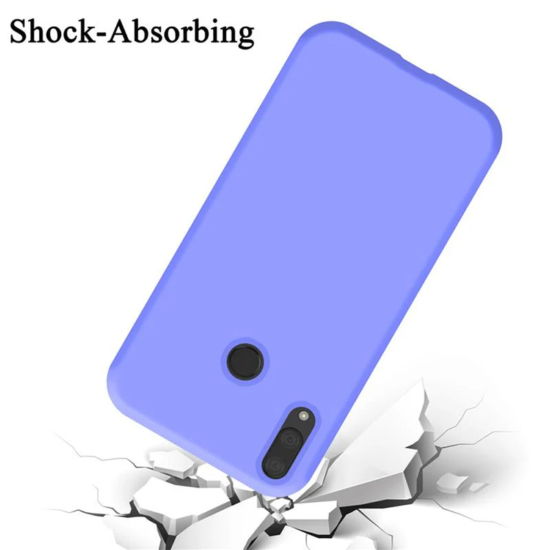 Cadorabo Hülle kompatibel mit Huawei Y7 2019 / Y7 PRIME 2019 Schutzhülle aus flexiblem TPU Silikon
