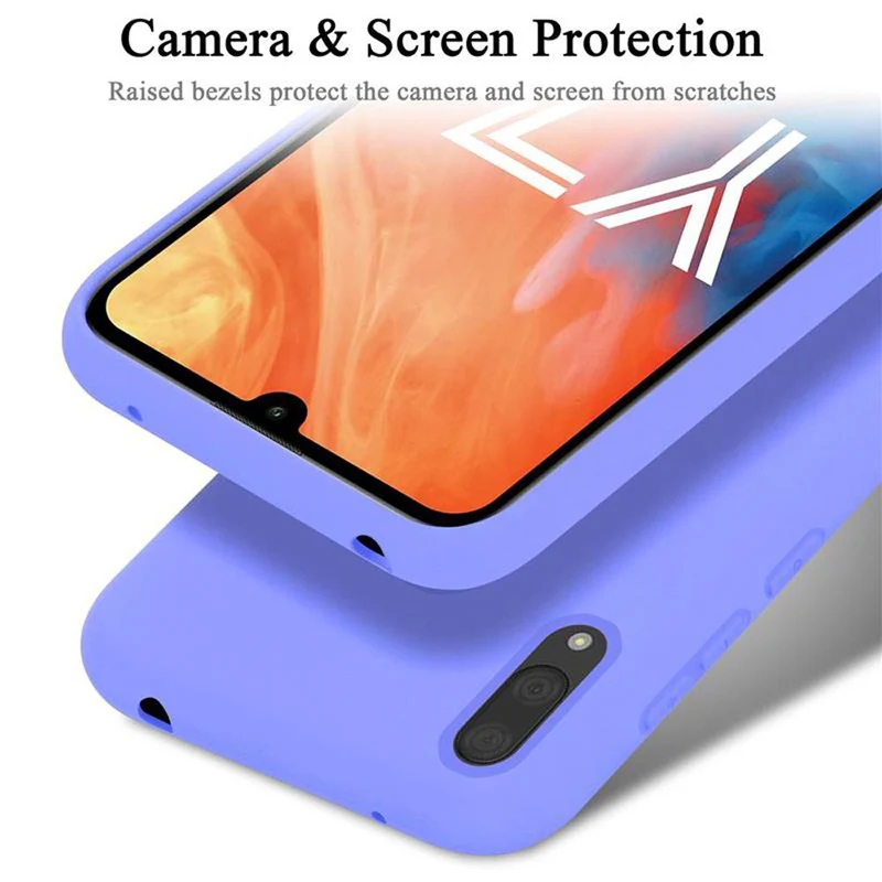 Cadorabo Hülle kompatibel mit Huawei Y7 2019 / Y7 PRIME 2019 Schutzhülle aus flexiblem TPU Silikon