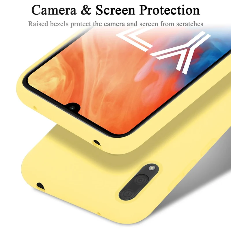 Cadorabo Hülle kompatibel mit Huawei Y7 2019 / Y7 PRIME 2019 Schutzhülle aus flexiblem TPU Silikon