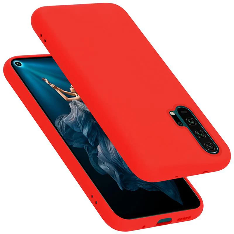 Cadorabo Hülle kompatibel mit Honor 20 PRO Schutzhülle aus flexiblem TPU Silikon