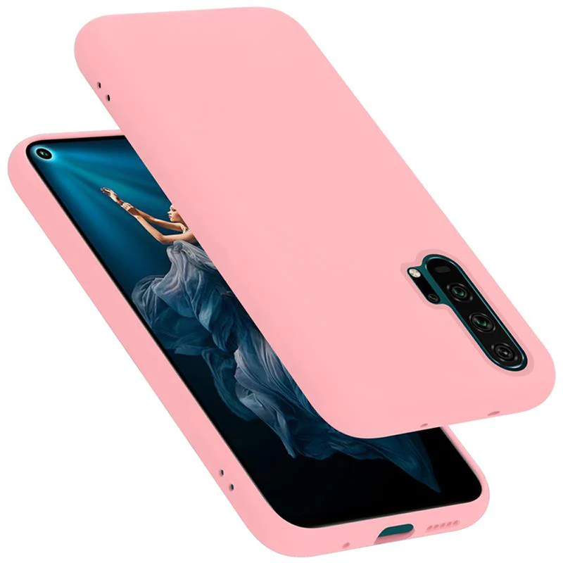 Cadorabo Hülle kompatibel mit Honor 20 PRO Schutzhülle aus flexiblem TPU Silikon