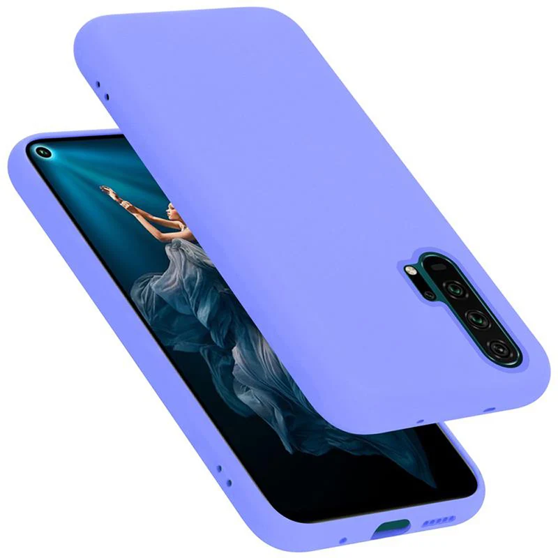 Cadorabo Hülle kompatibel mit Honor 20 PRO Schutzhülle aus flexiblem TPU Silikon