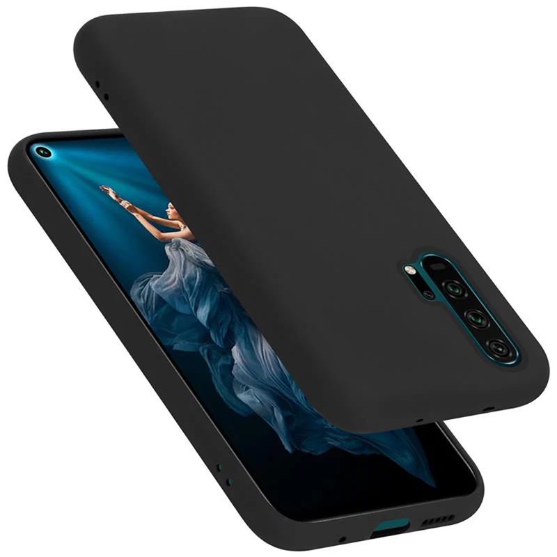 Cadorabo Hülle kompatibel mit Honor 20 PRO Schutzhülle aus flexiblem TPU Silikon