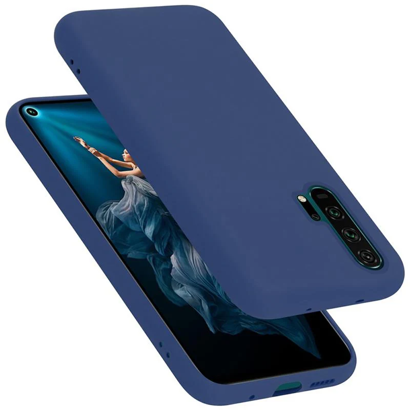 Cadorabo Hülle kompatibel mit Honor 20 PRO Schutzhülle aus flexiblem TPU Silikon