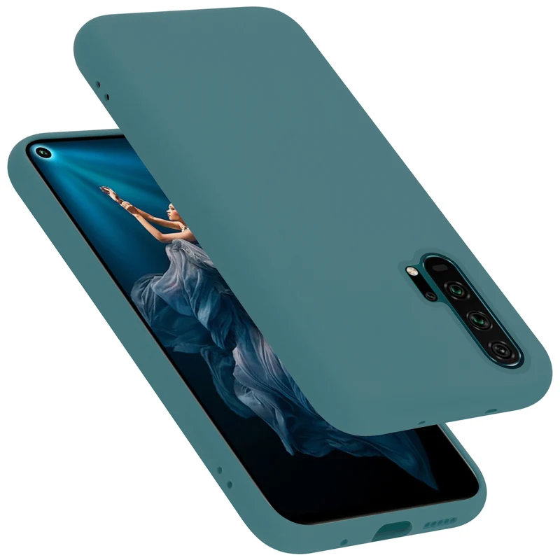 Cadorabo Hülle kompatibel mit Honor 20 PRO Schutzhülle aus flexiblem TPU Silikon