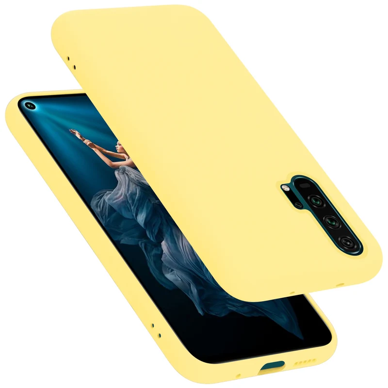 Cadorabo Hülle kompatibel mit Honor 20 PRO Schutzhülle aus flexiblem TPU Silikon