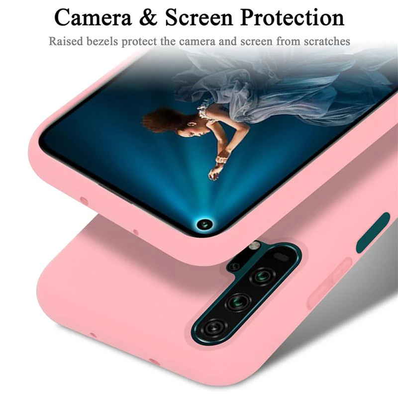 Cadorabo Hülle kompatibel mit Honor 20 PRO Schutzhülle aus flexiblem TPU Silikon