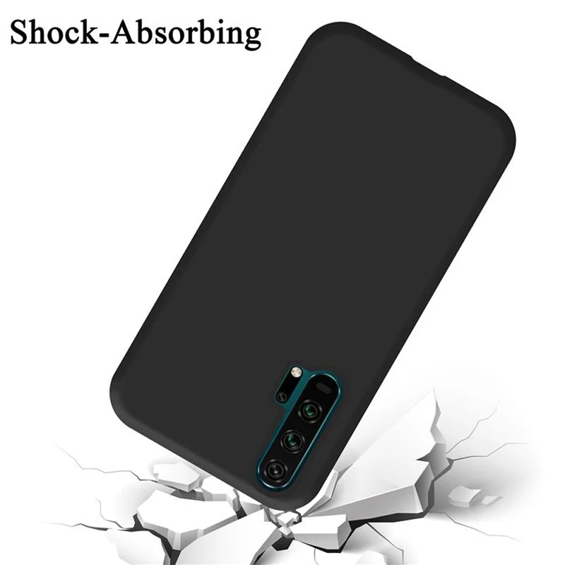 Cadorabo Hülle kompatibel mit Honor 20 PRO Schutzhülle aus flexiblem TPU Silikon