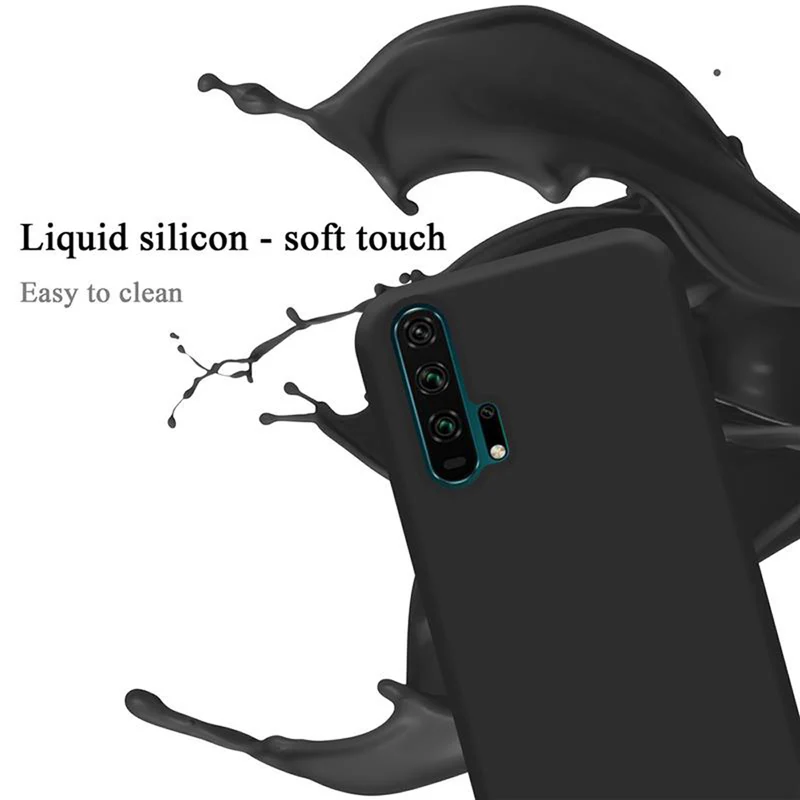 Cadorabo Hülle kompatibel mit Honor 20 PRO Schutzhülle aus flexiblem TPU Silikon