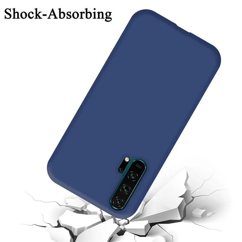 Cadorabo Hülle kompatibel mit Honor 20 PRO Schutzhülle aus flexiblem TPU Silikon