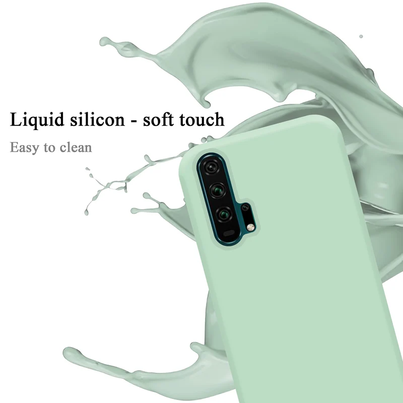 Cadorabo Hülle kompatibel mit Honor 20 PRO Schutzhülle aus flexiblem TPU Silikon