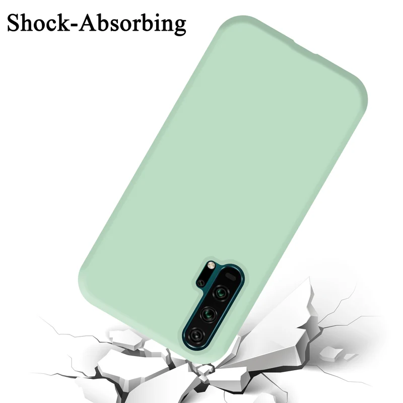 Cadorabo Hülle kompatibel mit Honor 20 PRO Schutzhülle aus flexiblem TPU Silikon