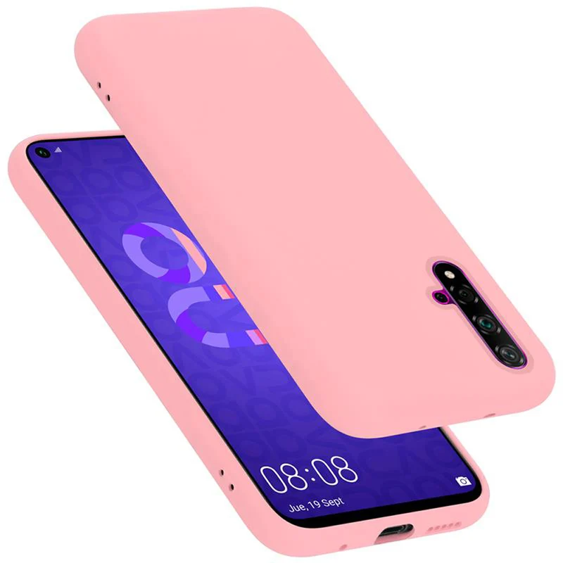 Cadorabo Hülle kompatibel mit Honor 20 / 20S / Huawei NOVA 5T Schutzhülle aus flexiblem TPU Silikon
