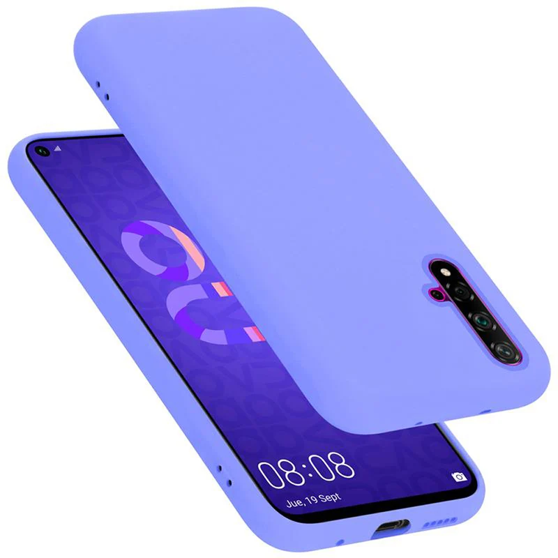 Cadorabo Hülle kompatibel mit Honor 20 / 20S / Huawei NOVA 5T Schutzhülle aus flexiblem TPU Silikon