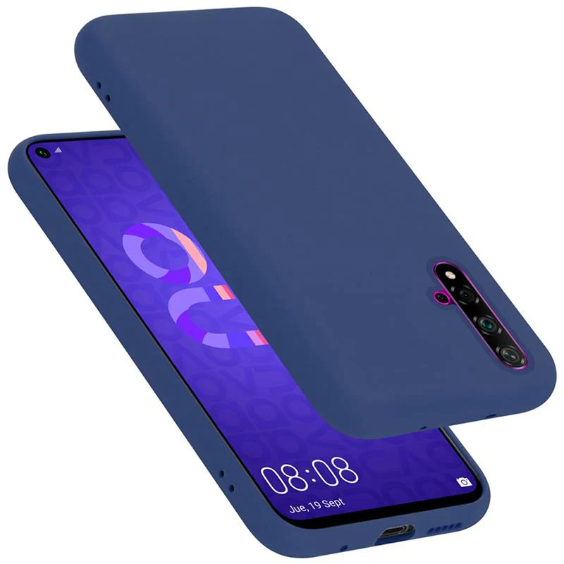 Cadorabo Hülle kompatibel mit Honor 20 / 20S / Huawei NOVA 5T Schutzhülle aus flexiblem TPU Silikon