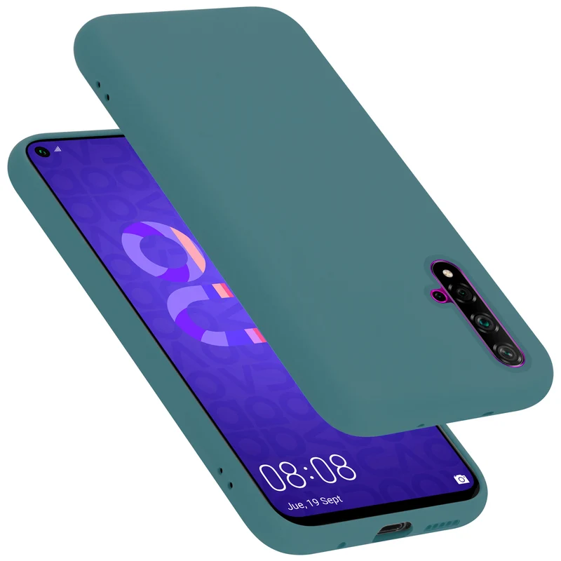 Cadorabo Hülle kompatibel mit Honor 20 / 20S / Huawei NOVA 5T Schutzhülle aus flexiblem TPU Silikon
