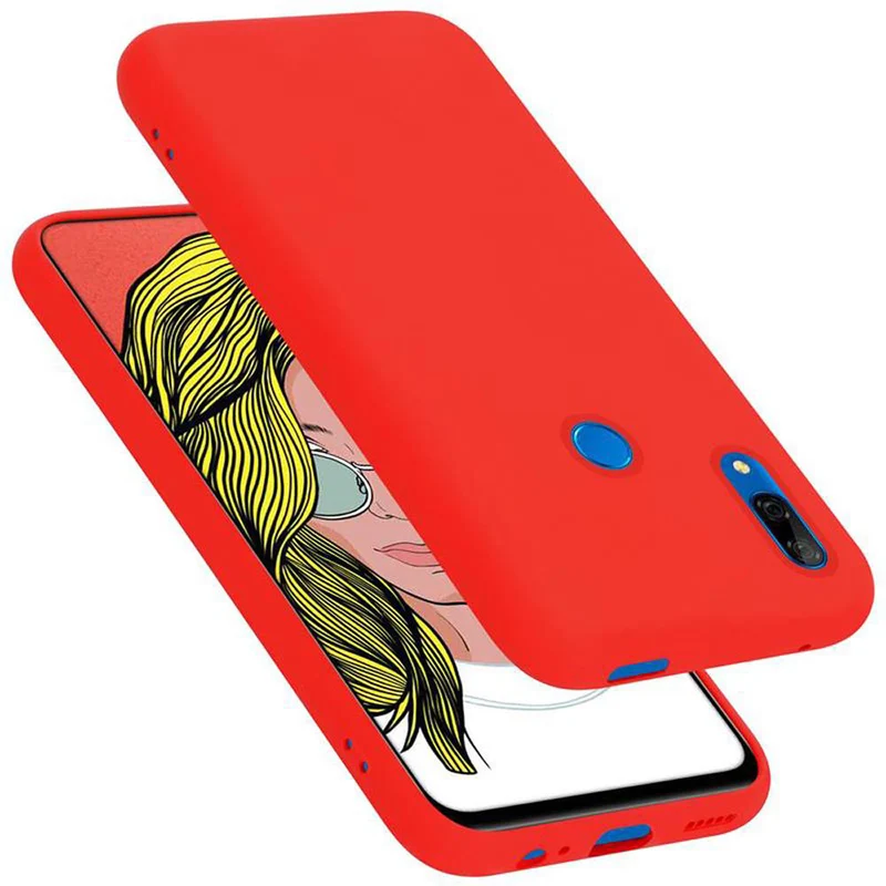 Cadorabo Hülle kompatibel mit Huawei P SMART Z / Y9 PRIME 2019 / Enjoy 10 PLUS Schutzhülle aus flexiblem TPU Silikon