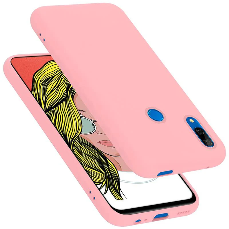 Cadorabo Hülle kompatibel mit Huawei P SMART Z / Y9 PRIME 2019 / Enjoy 10 PLUS Schutzhülle aus flexiblem TPU Silikon