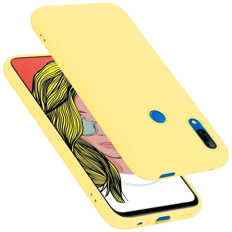 Cadorabo Hülle kompatibel mit Huawei P SMART Z / Y9 PRIME 2019 / Enjoy 10 PLUS Schutzhülle aus flexiblem TPU Silikon