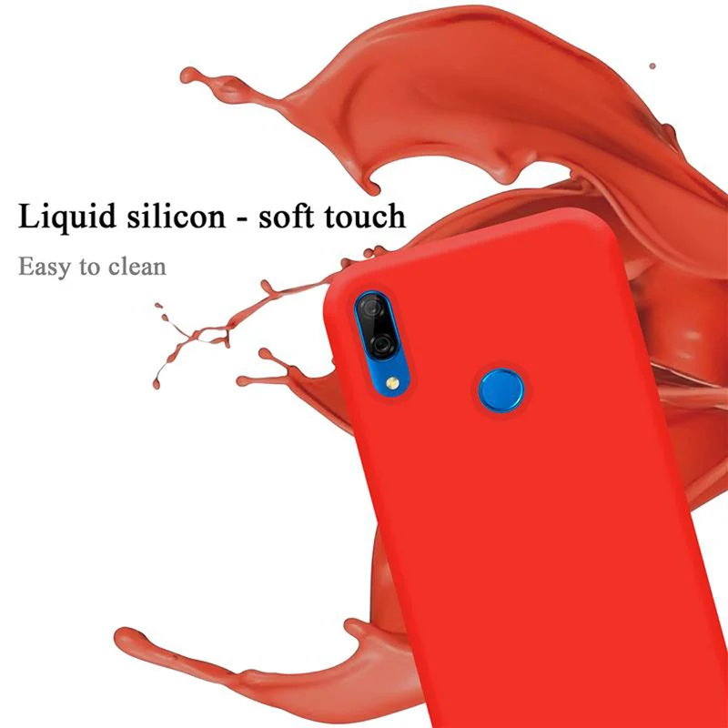 Cadorabo Hülle kompatibel mit Huawei P SMART Z / Y9 PRIME 2019 / Enjoy 10 PLUS Schutzhülle aus flexiblem TPU Silikon