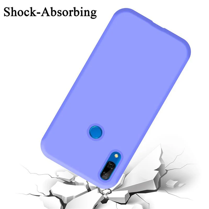 Cadorabo Hülle kompatibel mit Huawei P SMART Z / Y9 PRIME 2019 / Enjoy 10 PLUS Schutzhülle aus flexiblem TPU Silikon