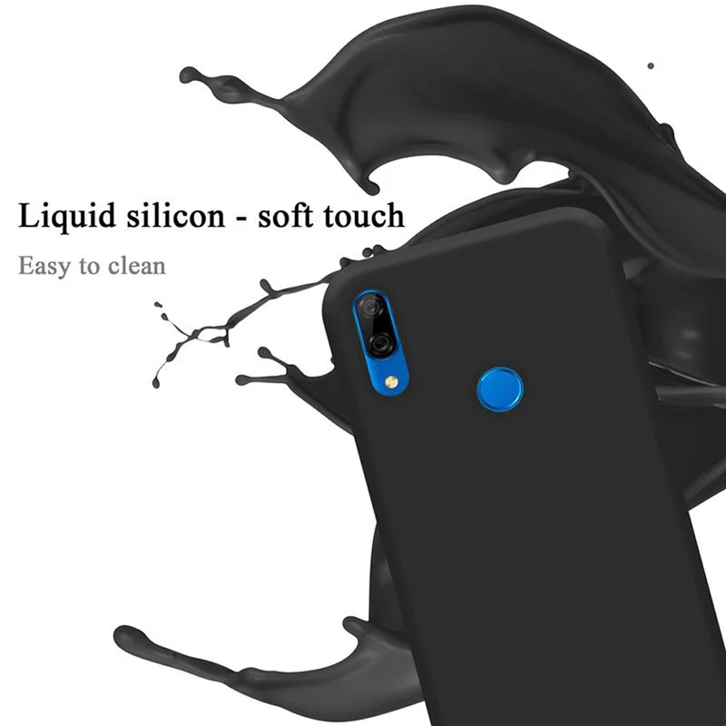 Cadorabo Hülle kompatibel mit Huawei P SMART Z / Y9 PRIME 2019 / Enjoy 10 PLUS Schutzhülle aus flexiblem TPU Silikon