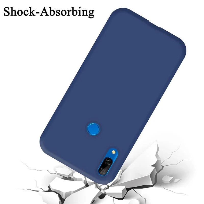 Cadorabo Hülle kompatibel mit Huawei P SMART Z / Y9 PRIME 2019 / Enjoy 10 PLUS Schutzhülle aus flexiblem TPU Silikon