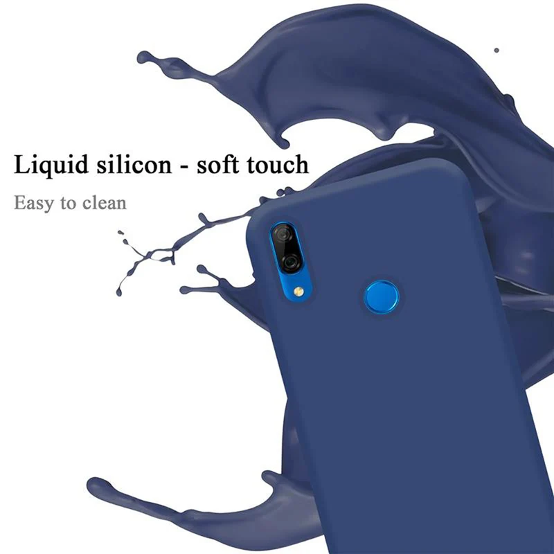 Cadorabo Hülle kompatibel mit Huawei P SMART Z / Y9 PRIME 2019 / Enjoy 10 PLUS Schutzhülle aus flexiblem TPU Silikon
