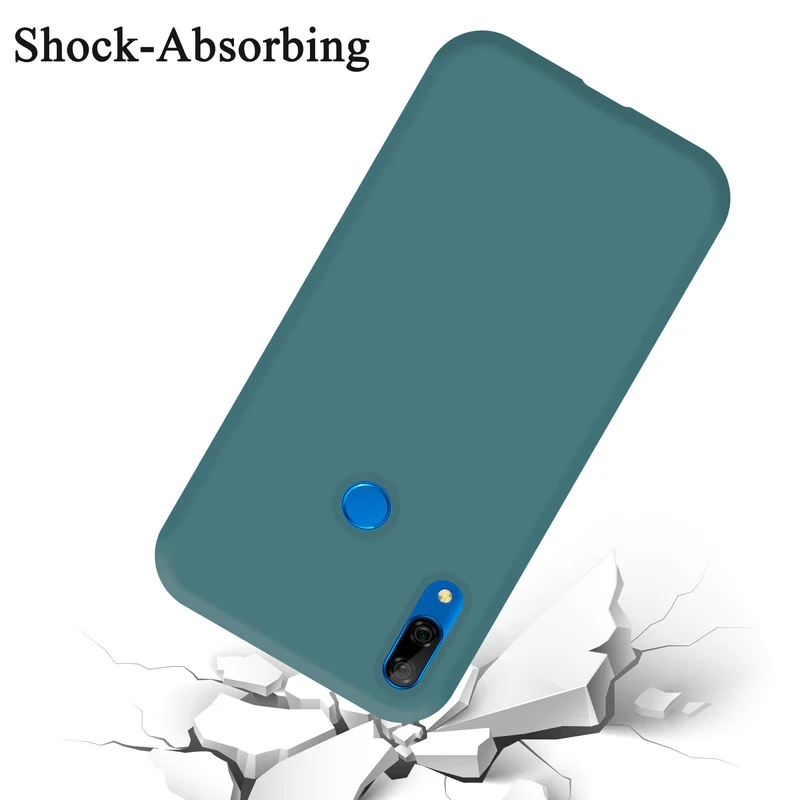 Cadorabo Hülle kompatibel mit Huawei P SMART Z / Y9 PRIME 2019 / Enjoy 10 PLUS Schutzhülle aus flexiblem TPU Silikon