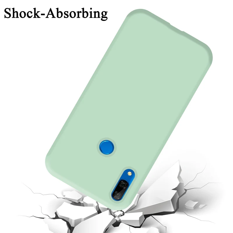 Cadorabo Hülle kompatibel mit Huawei P SMART Z / Y9 PRIME 2019 / Enjoy 10 PLUS Schutzhülle aus flexiblem TPU Silikon