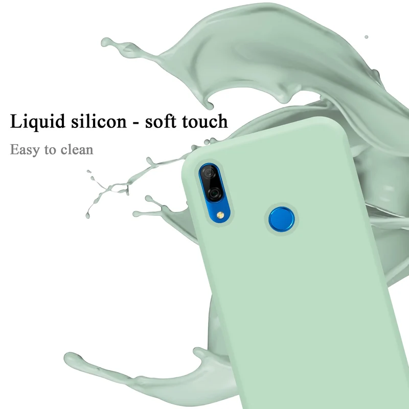 Cadorabo Hülle kompatibel mit Huawei P SMART Z / Y9 PRIME 2019 / Enjoy 10 PLUS Schutzhülle aus flexiblem TPU Silikon