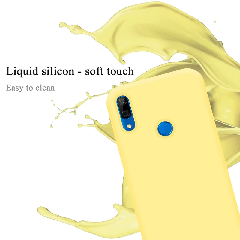 Cadorabo Hülle kompatibel mit Huawei P SMART Z / Y9 PRIME 2019 / Enjoy 10 PLUS Schutzhülle aus flexiblem TPU Silikon
