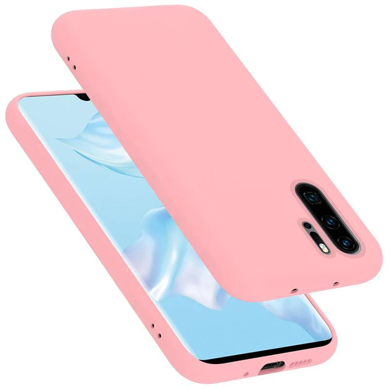 Cadorabo Hülle kompatibel mit Huawei P30 PRO Schutzhülle aus flexiblem TPU Silikon