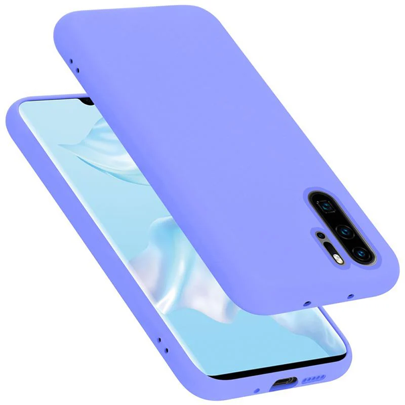 Cadorabo Hülle kompatibel mit Huawei P30 PRO Schutzhülle aus flexiblem TPU Silikon