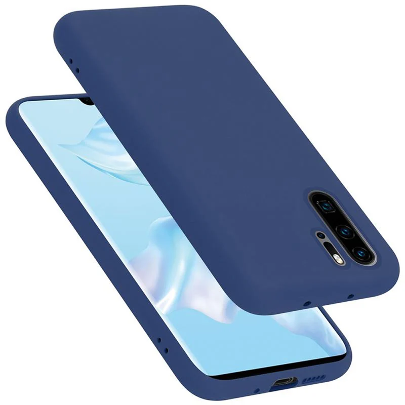 Cadorabo Hülle kompatibel mit Huawei P30 PRO Schutzhülle aus flexiblem TPU Silikon