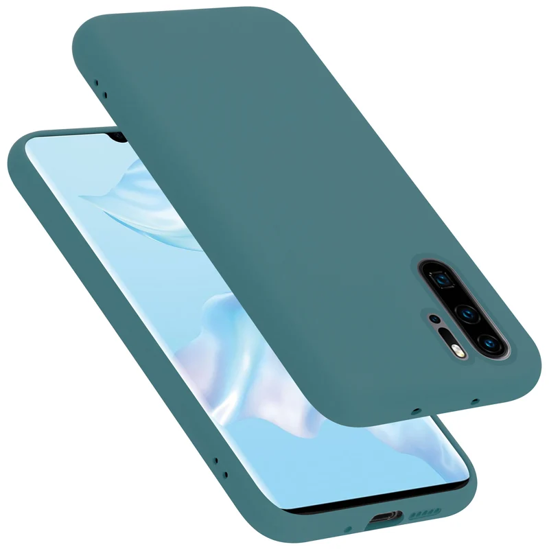 Cadorabo Hülle kompatibel mit Huawei P30 PRO Schutzhülle aus flexiblem TPU Silikon