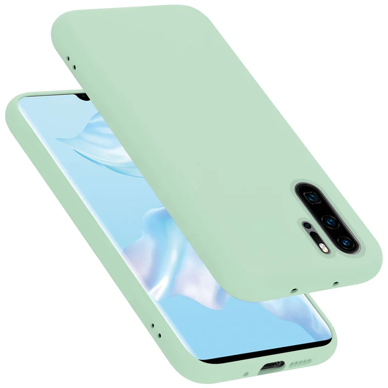 Cadorabo Hülle kompatibel mit Huawei P30 PRO Schutzhülle aus flexiblem TPU Silikon