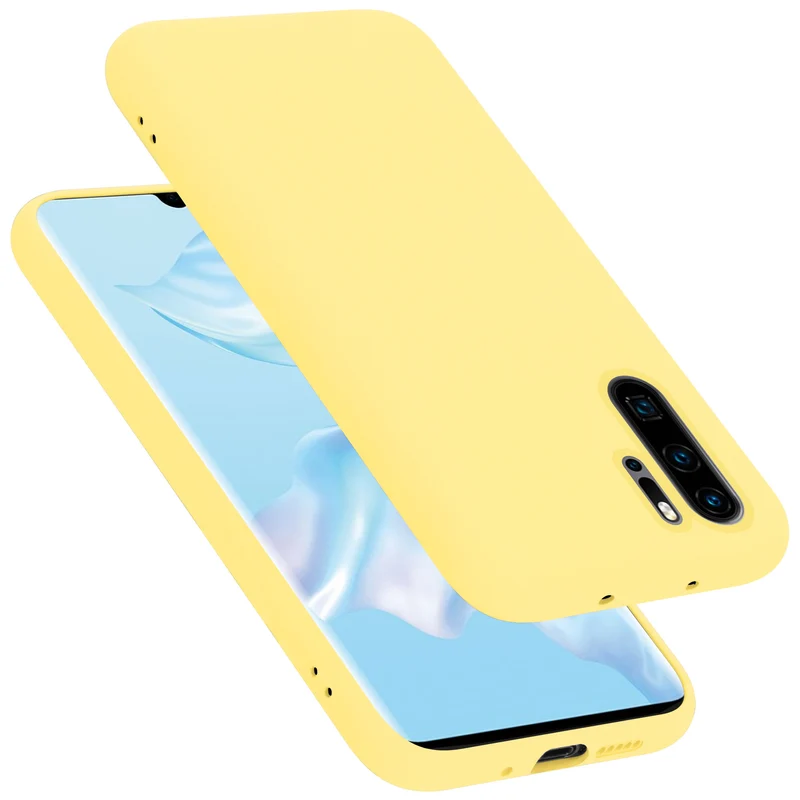 Cadorabo Hülle kompatibel mit Huawei P30 PRO Schutzhülle aus flexiblem TPU Silikon