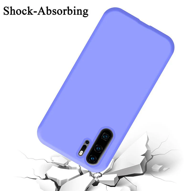 Cadorabo Hülle kompatibel mit Huawei P30 PRO Schutzhülle aus flexiblem TPU Silikon