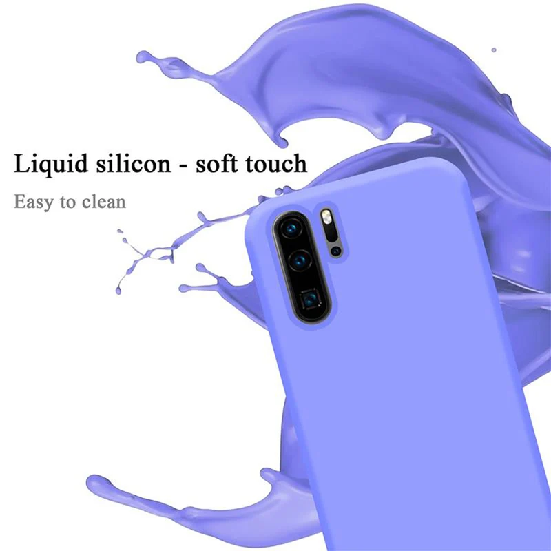 Cadorabo Hülle kompatibel mit Huawei P30 PRO Schutzhülle aus flexiblem TPU Silikon