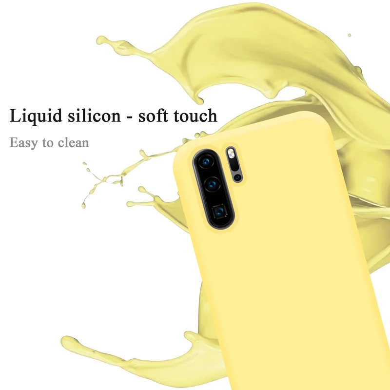Cadorabo Hülle kompatibel mit Huawei P30 PRO Schutzhülle aus flexiblem TPU Silikon