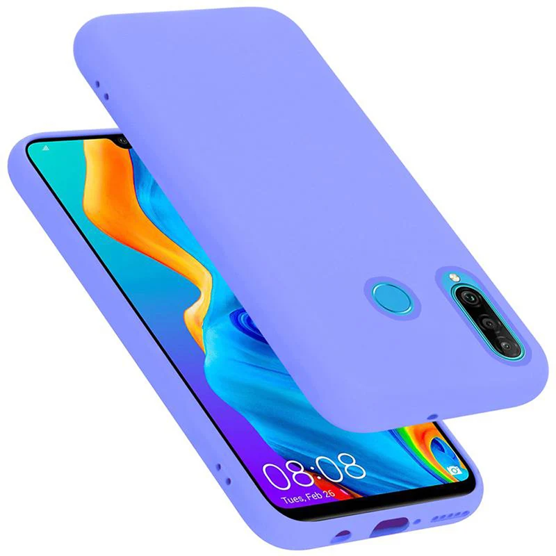 Cadorabo Hülle kompatibel mit Huawei P30 LITE Schutzhülle aus flexiblem TPU Silikon
