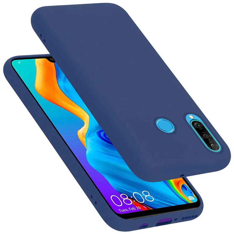 Cadorabo Hülle kompatibel mit Huawei P30 LITE Schutzhülle aus flexiblem TPU Silikon